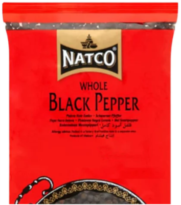 Whole Pepper 250gms